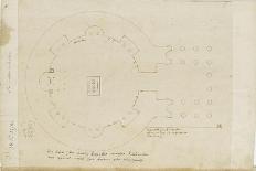 Le plan du Panthéon d'Agrippa à Rome-Herman Vischer-Giclee Print