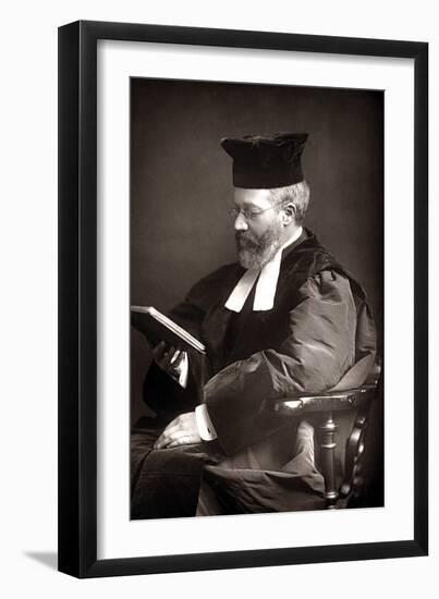 Hermann Adler (1839-191), German-Born Chief Rabbi of the British Empire, C1894-null-Framed Photographic Print