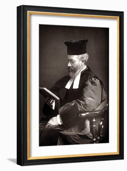 Hermann Adler (1839-191), German-Born Chief Rabbi of the British Empire, C1894-null-Framed Photographic Print