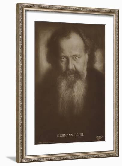 Hermann Bahr-null-Framed Photographic Print