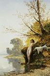 The Bather-Hermann David Salomon Corrodi-Giclee Print
