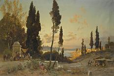 Views across the Bosphorus, Constantinople-Hermann David Salomon Corrodi-Giclee Print
