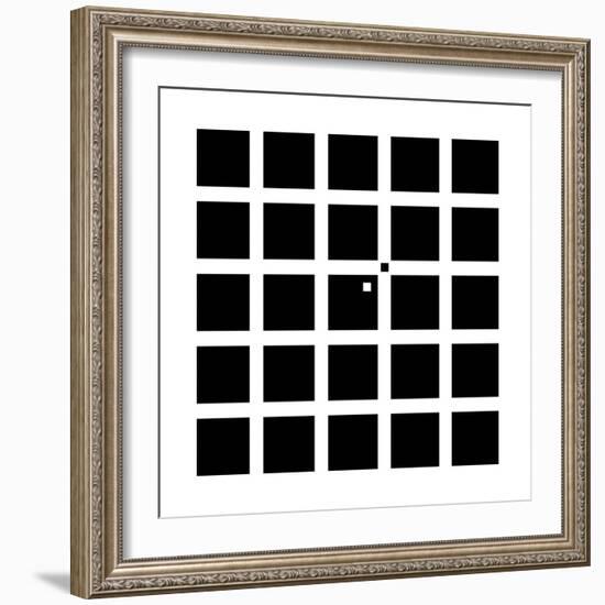 Hermann-Hering Illusion-Science Photo Library-Framed Premium Photographic Print