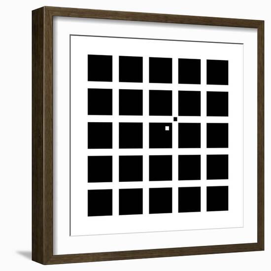 Hermann-Hering Illusion-Science Photo Library-Framed Premium Photographic Print