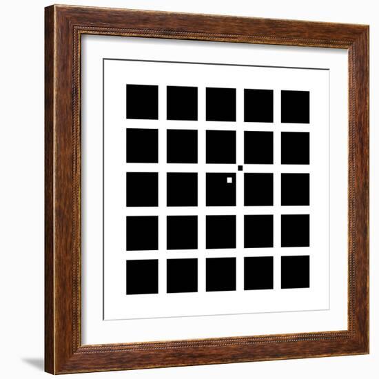 Hermann-Hering Illusion-Science Photo Library-Framed Premium Photographic Print