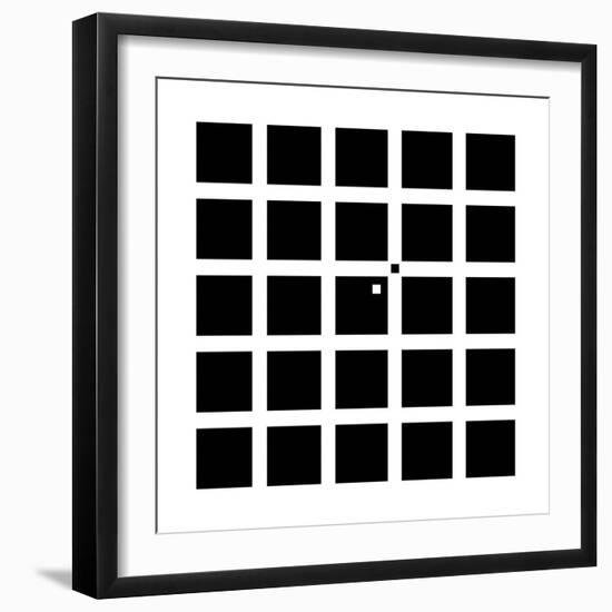 Hermann-Hering Illusion-Science Photo Library-Framed Premium Photographic Print