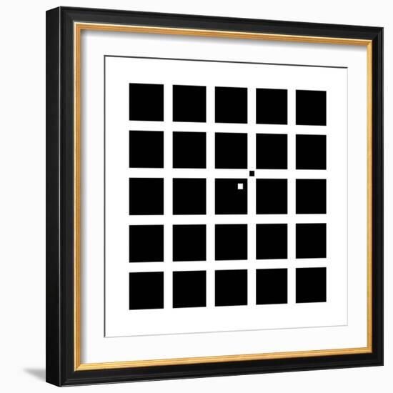 Hermann-Hering Illusion-Science Photo Library-Framed Premium Photographic Print