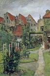 Urban Garden in Luebeck (Johannisstrasse 64), 1891-Hermann Linde-Laminated Giclee Print