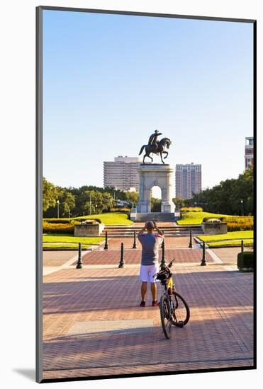 Hermann Park, Sam Houston Monument, Houston, Texas, United States of America, North America-Kav Dadfar-Mounted Photographic Print