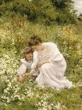 Picking Daisies, 1905-Hermann Seeger-Giclee Print