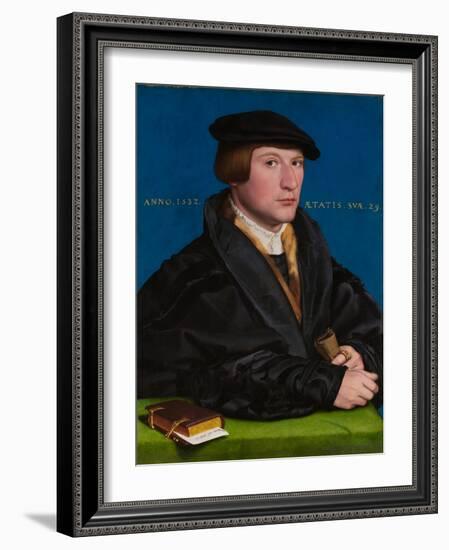 Hermann von Wedigh III (Died 1560), 1532-Hans Holbein the Younger-Framed Giclee Print