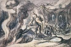 Eurydice in Hell, Early 17th Century-Hermann Weyer-Giclee Print