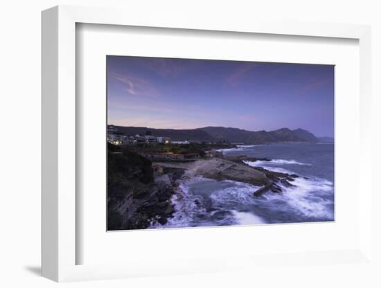 Hermanus at sunset, Western Cape, South Africa, Africa-Ian Trower-Framed Photographic Print