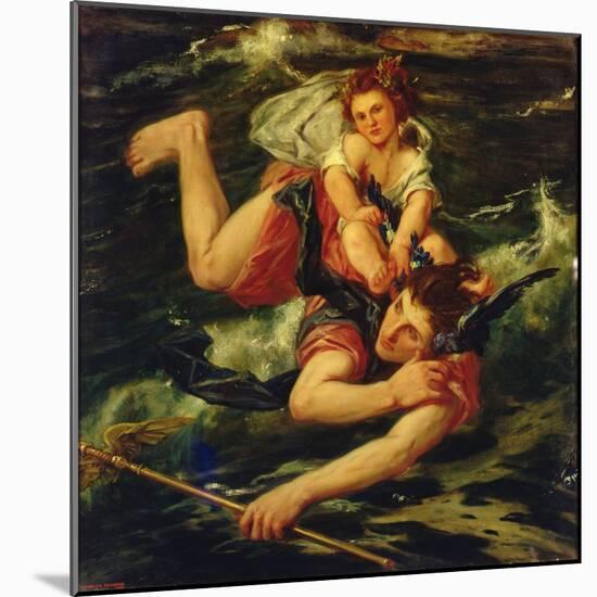 Hermes and the Infant Bacchus, 1927-Charles Haslewood Shannon-Mounted Giclee Print