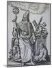 Hermes Trismegistus Book Illustration-Johann Theodor de Bry-Mounted Giclee Print