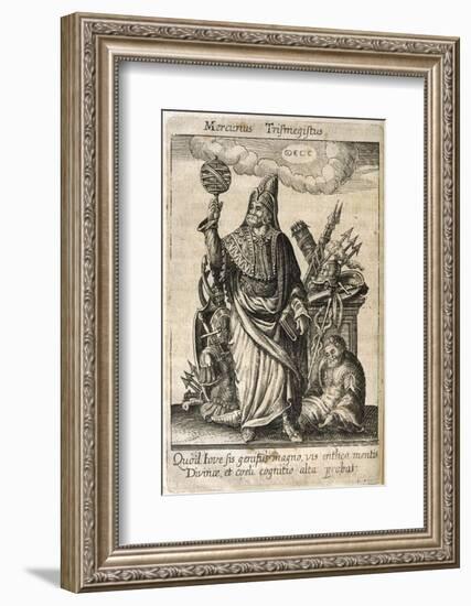 Hermes Trismegistus, Perceived by Neoplatonists as the Presiding Deity of Alchemy-null-Framed Photographic Print