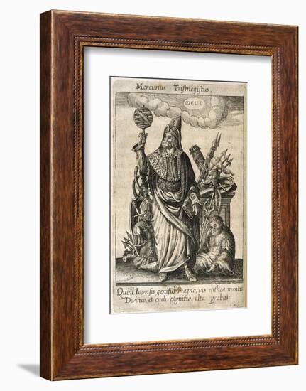 Hermes Trismegistus, Perceived by Neoplatonists as the Presiding Deity of Alchemy-null-Framed Photographic Print