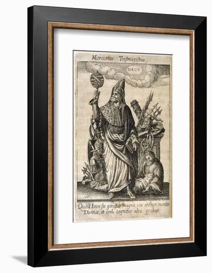 Hermes Trismegistus, Perceived by Neoplatonists as the Presiding Deity of Alchemy-null-Framed Photographic Print