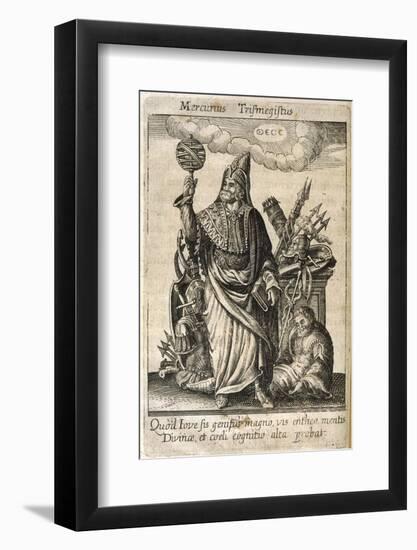 Hermes Trismegistus, Perceived by Neoplatonists as the Presiding Deity of Alchemy-null-Framed Photographic Print