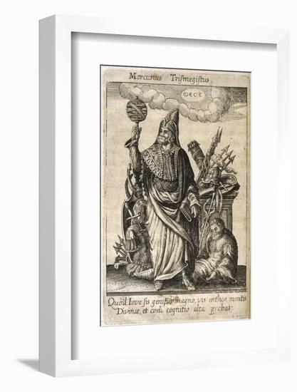 Hermes Trismegistus, Perceived by Neoplatonists as the Presiding Deity of Alchemy-null-Framed Photographic Print