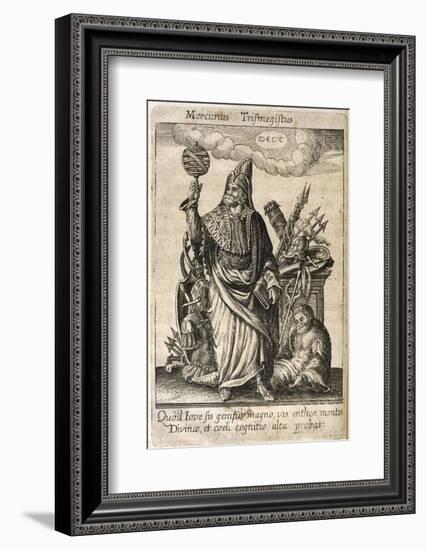 Hermes Trismegistus, Perceived by Neoplatonists as the Presiding Deity of Alchemy--Framed Photographic Print