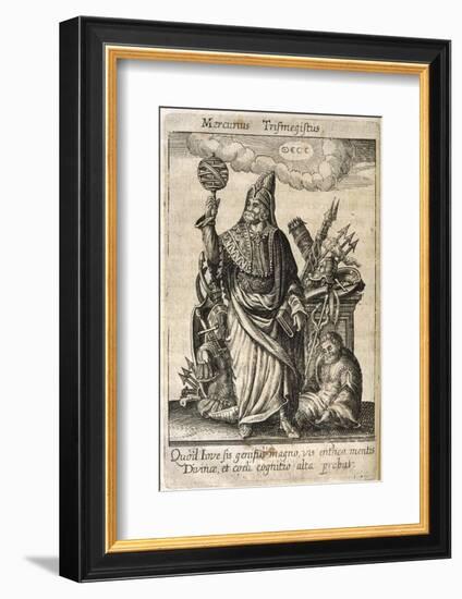 Hermes Trismegistus, Perceived by Neoplatonists as the Presiding Deity of Alchemy-null-Framed Photographic Print