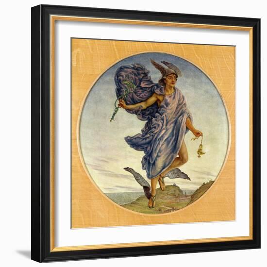 Hermes-Thomas Matthews Rooke-Framed Giclee Print