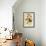 Hermit Wood Warbler-John James Audubon-Framed Art Print displayed on a wall