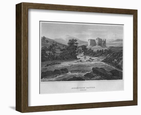 'Hermitage Castle. Liddisdale', 1814-John Greig-Framed Giclee Print