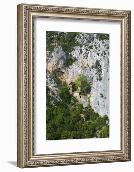 Hermitage in Galamus Gorge, French Pyrenees, France-Rob Cousins-Framed Photographic Print