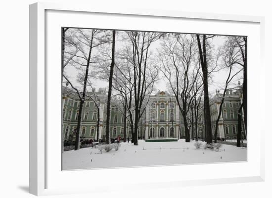 Hermitage Museum, UNESCO World Heritage Site, St. Petersburg, Russia, Europe-Godong-Framed Photographic Print