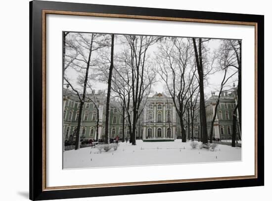 Hermitage Museum, UNESCO World Heritage Site, St. Petersburg, Russia, Europe-Godong-Framed Photographic Print