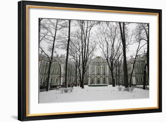 Hermitage Museum, UNESCO World Heritage Site, St. Petersburg, Russia, Europe-Godong-Framed Photographic Print