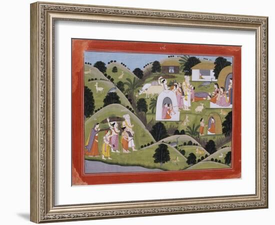 Hermitage of Valmik-null-Framed Art Print