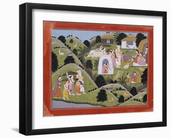 Hermitage of Valmik-null-Framed Art Print