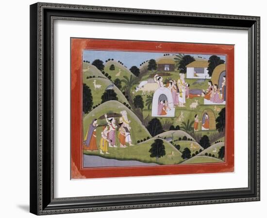 Hermitage of Valmik-null-Framed Art Print