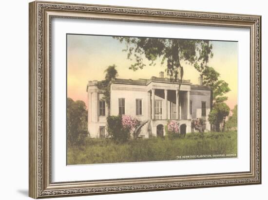 Hermitage Plantation, Savannah, Georgia-null-Framed Art Print