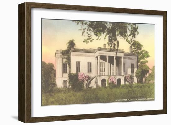 Hermitage Plantation, Savannah, Georgia-null-Framed Art Print