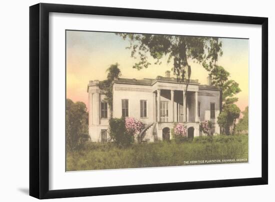 Hermitage Plantation, Savannah, Georgia-null-Framed Art Print