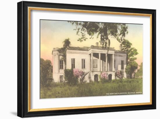 Hermitage Plantation, Savannah, Georgia-null-Framed Art Print
