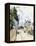 Hermitage Street, Pontoise, 1874-Camille Pissarro-Framed Premier Image Canvas