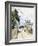 Hermitage Street, Pontoise, 1874-Camille Pissarro-Framed Giclee Print