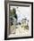 Hermitage Street, Pontoise, 1874-Camille Pissarro-Framed Giclee Print