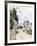 Hermitage Street, Pontoise, 1874-Camille Pissarro-Framed Giclee Print