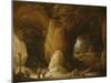 Hermits in a Cave, 17Th Century-David the Younger Teniers-Mounted Giclee Print