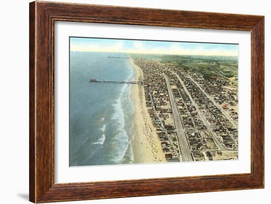 Hermosa Beach, California-null-Framed Art Print