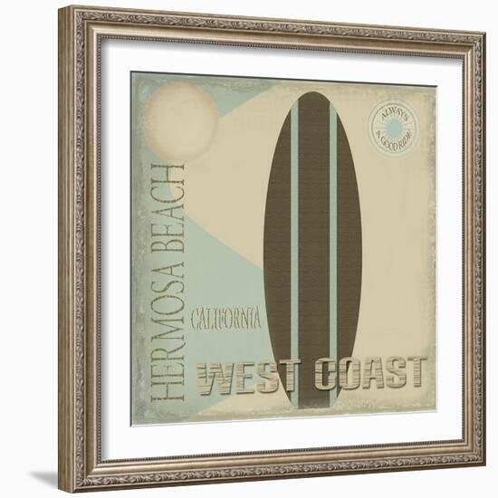 Hermosa Beach L-Karen Williams-Framed Giclee Print