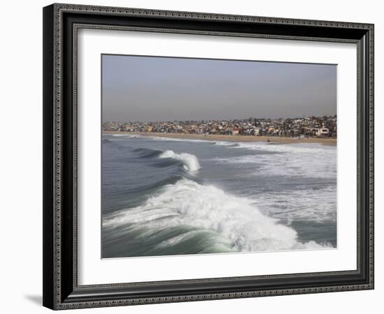 Hermosa Beach, Pacific Ocean, Los Angeles, California, United States of America, North America-Wendy Connett-Framed Photographic Print