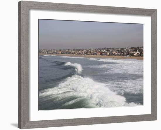 Hermosa Beach, Pacific Ocean, Los Angeles, California, United States of America, North America-Wendy Connett-Framed Photographic Print