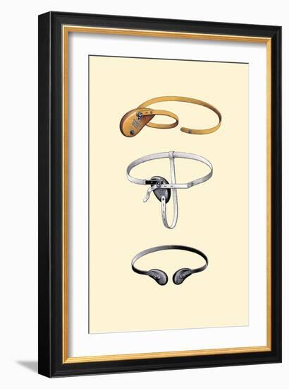 Hernia Bandages-Jules Porges-Framed Art Print